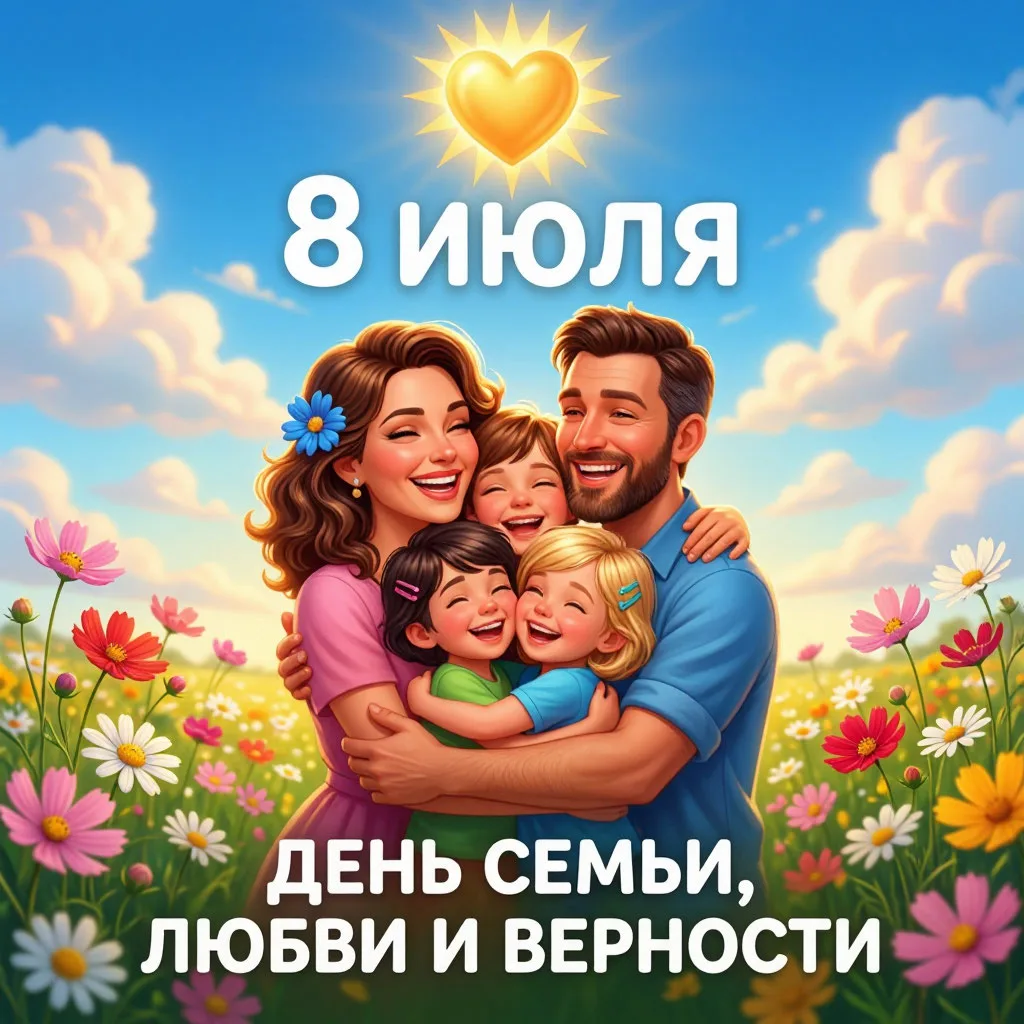 💖 С Днём семьи, любви и верности! 💖

Сегодня, 8 июля, мы отмечаем прекрасный праздник – День семьи