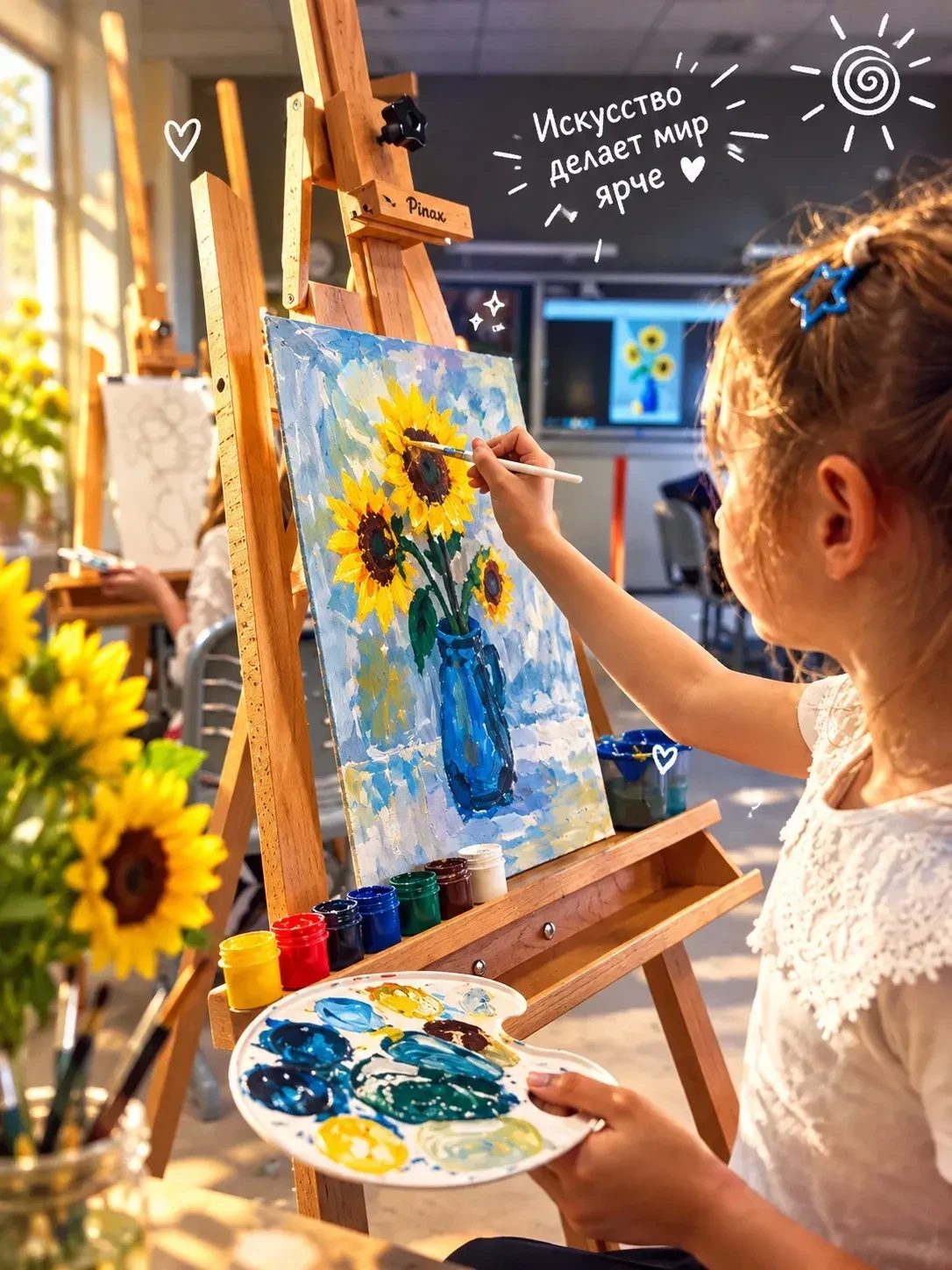 🎨 Курс живописи стартовал!