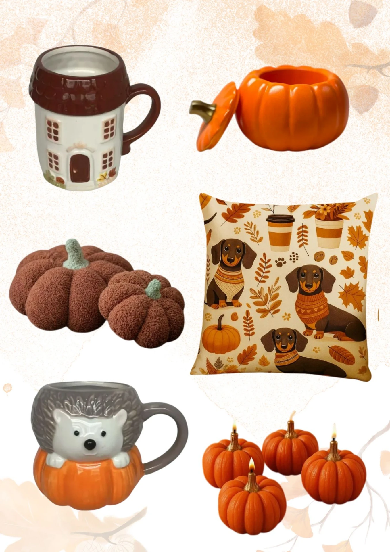 Подборка красивого декора для создания уютной осенней атмосферы😍🍂