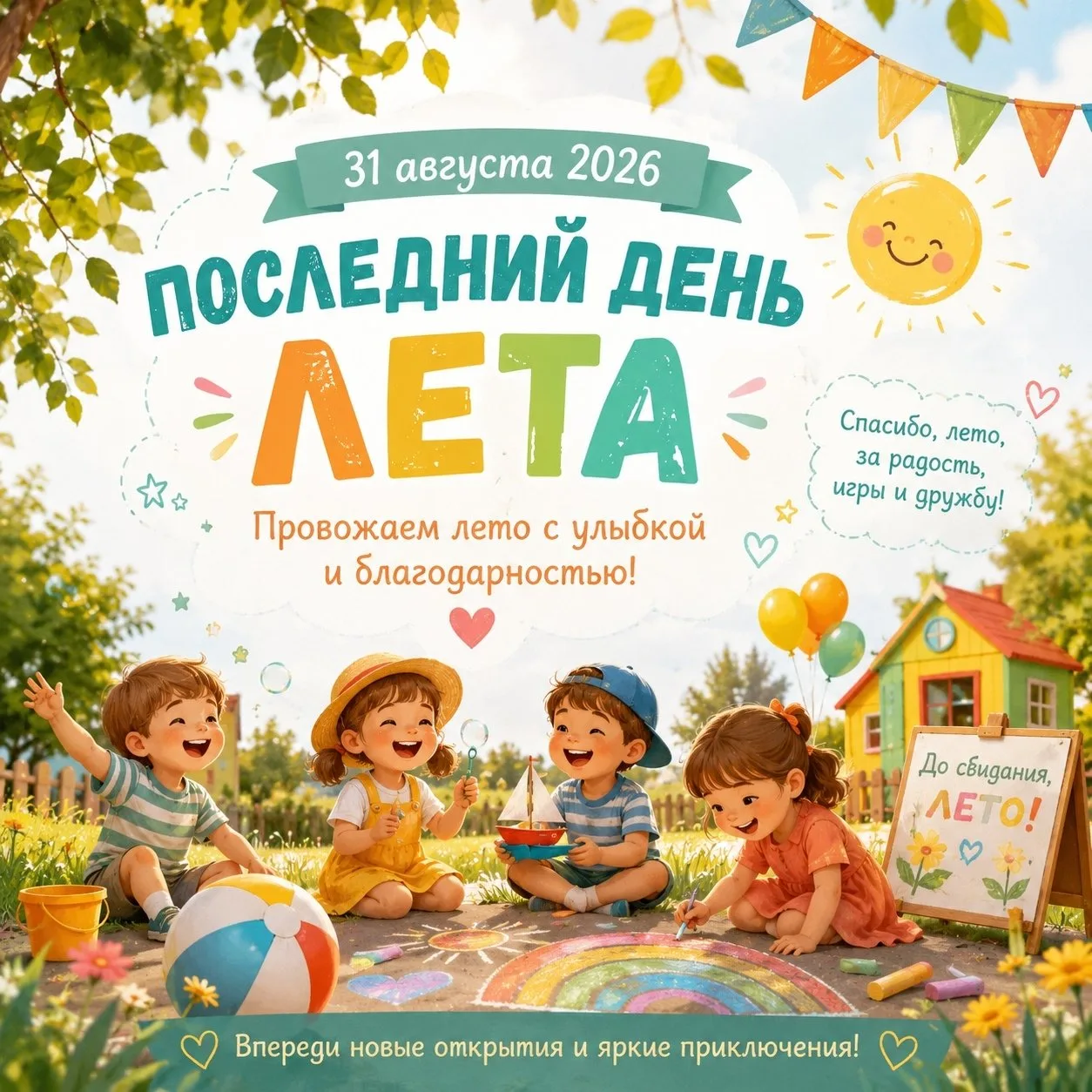 Последний день лета... ☀️🍃