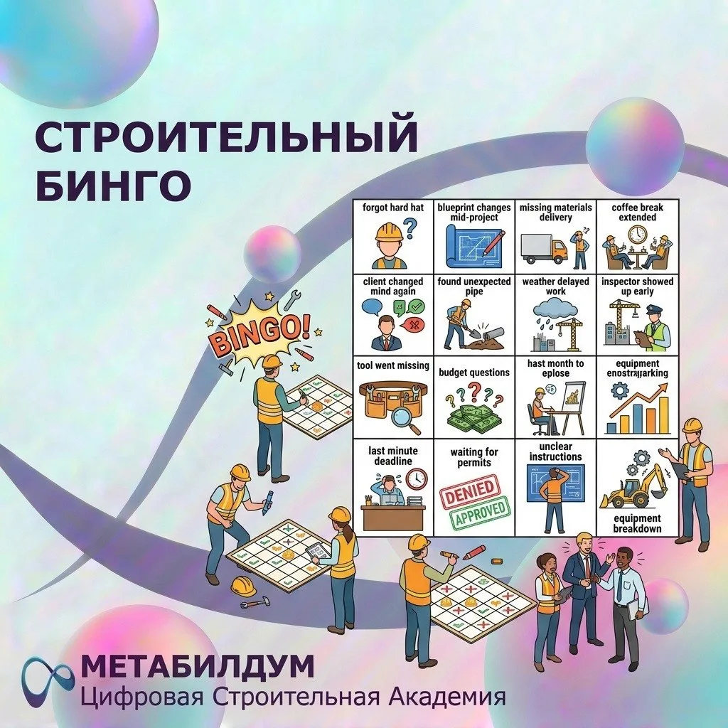 🎯 Строительный бинго: проверь, сколько у тебя совпадений