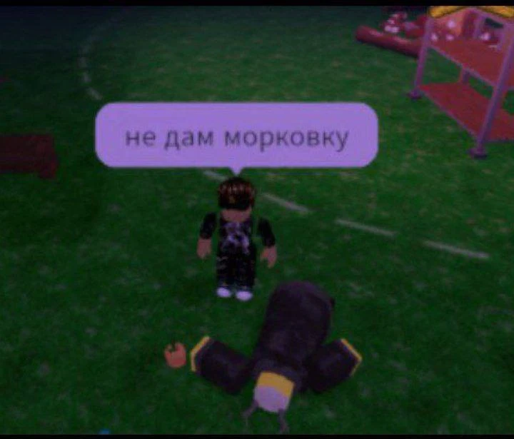 Завалил за морковку
