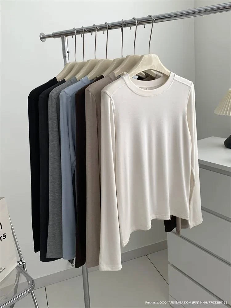 Базовый лонгслив от MOOIRUE-APPAREL