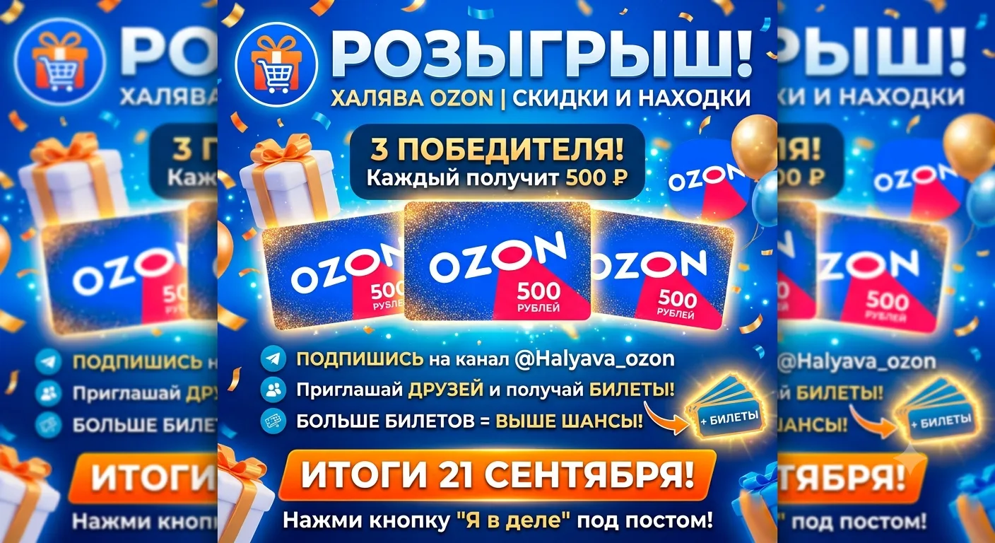 🔥 РОЗЫГРЫШ! Разбавляем сентябрь яркими покупками 🎁