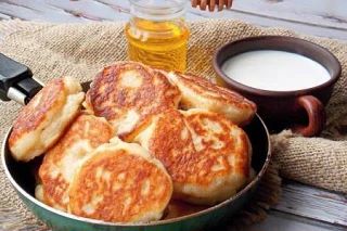 Пышные ОЛАДЬИ на кефире!