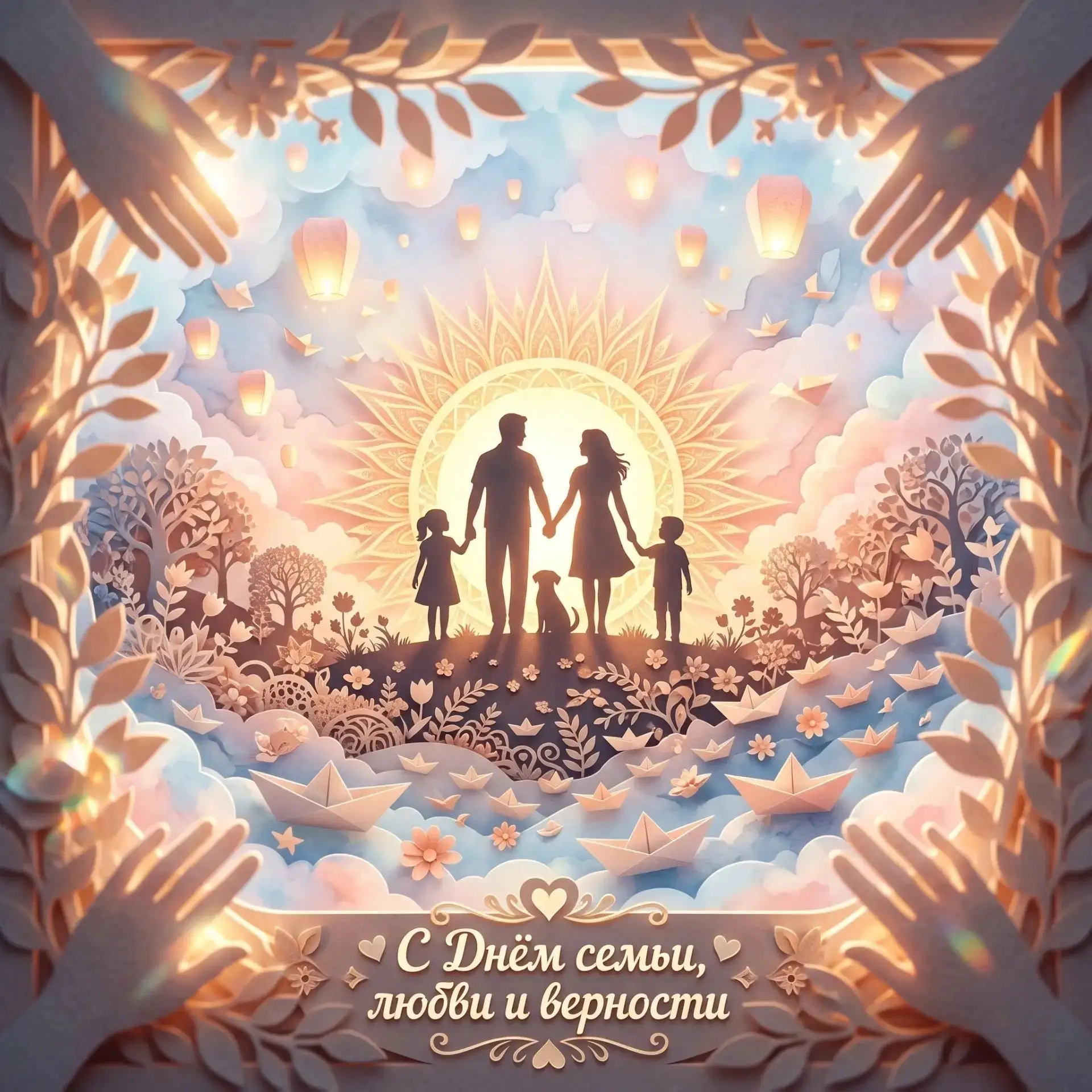 Сегодня, 8 июля, мы отмечаем День семьи, любви и верности - праздник самых главных ценностей в жизни