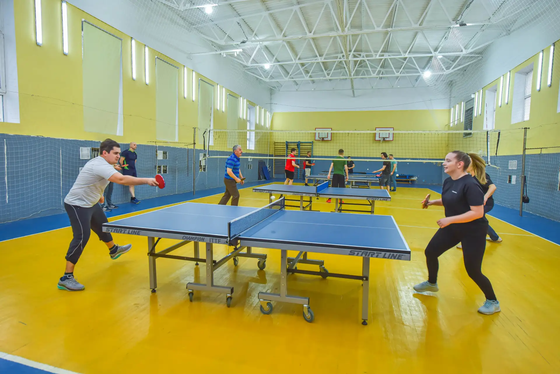 Спартакиада работников: мастерство и скорость теннисистов🏸 ⠀ ⠀ 😍В рамках спартакиады работников ЮРГП