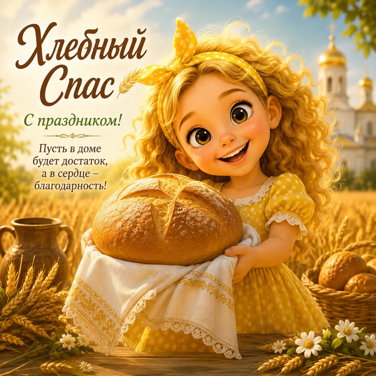 🌰🍞 29 августа — Ореховый и Хлебный Спас!