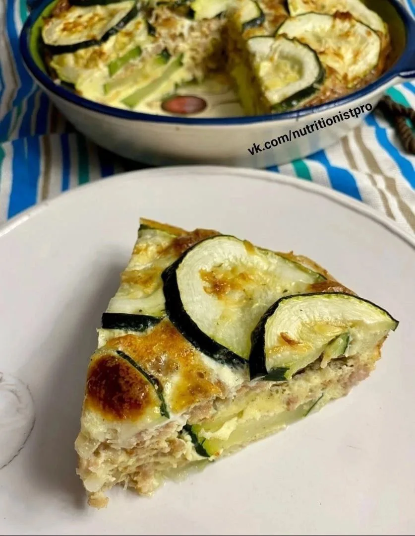 ✅Запеканка из кабачков с фаршем