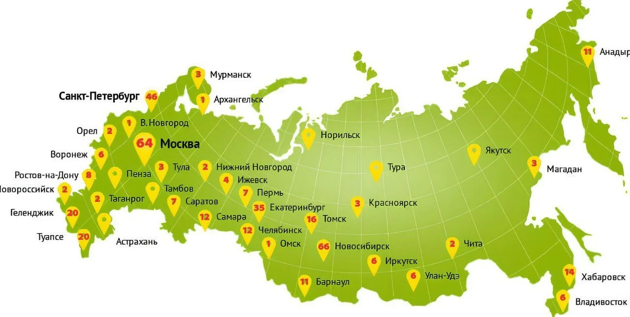 Завершая этот насыщенный событиями год, мы решили поделиться интересной статистикой и визуально пока