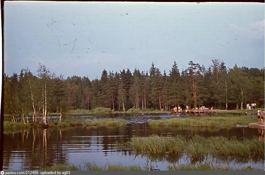 Черное озеро несколько лет назад. Один из любимых многими водоём.