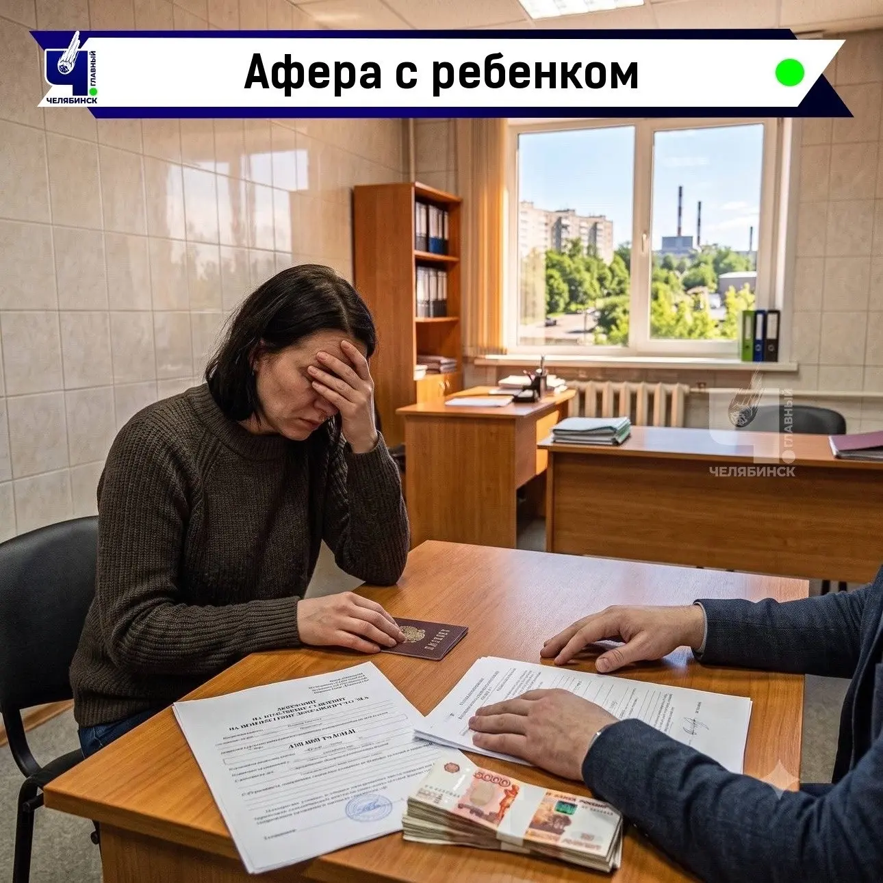 👮‍♀️ Челябинка пошла под суд за выдуманного ребенка