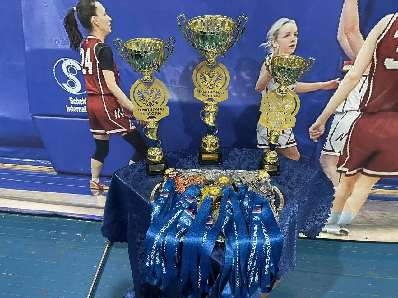 🏀Московские баскетболистки — неоспоримые лидеры российского чемпионата!⛹️‍♀️