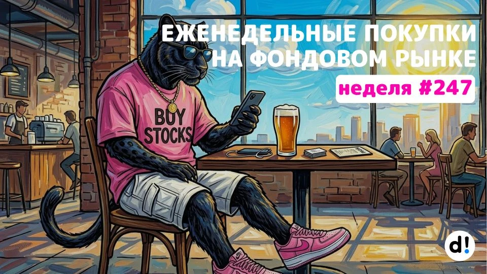 🚀Еженедельные покупки активов под пассивный доход. Акции, облигации, ЗПИФн. Выпуск #247

Тактика по