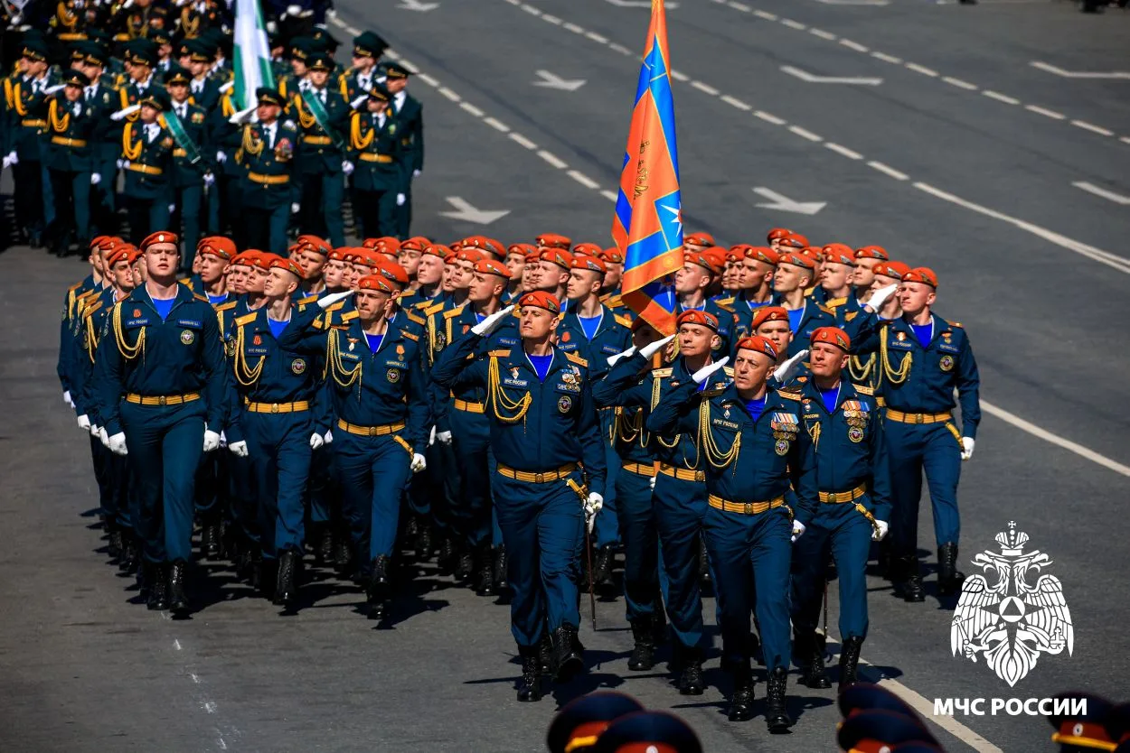 🇷🇺Курсанты ДВПСА прошли в Параде Победы во Владивостоке  9 мая во Владивостоке на центральной площад