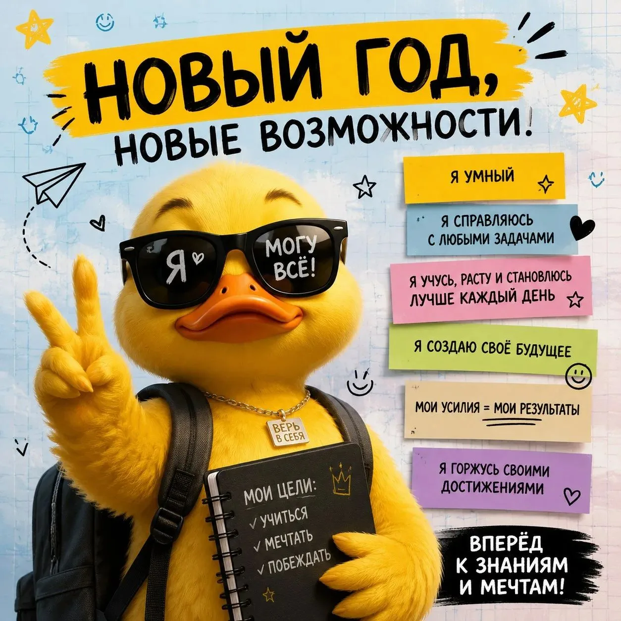 Смотрим на картинку 👆, делаем глубокий вдох, повторяем... и с улыбкой готовимся покоря...