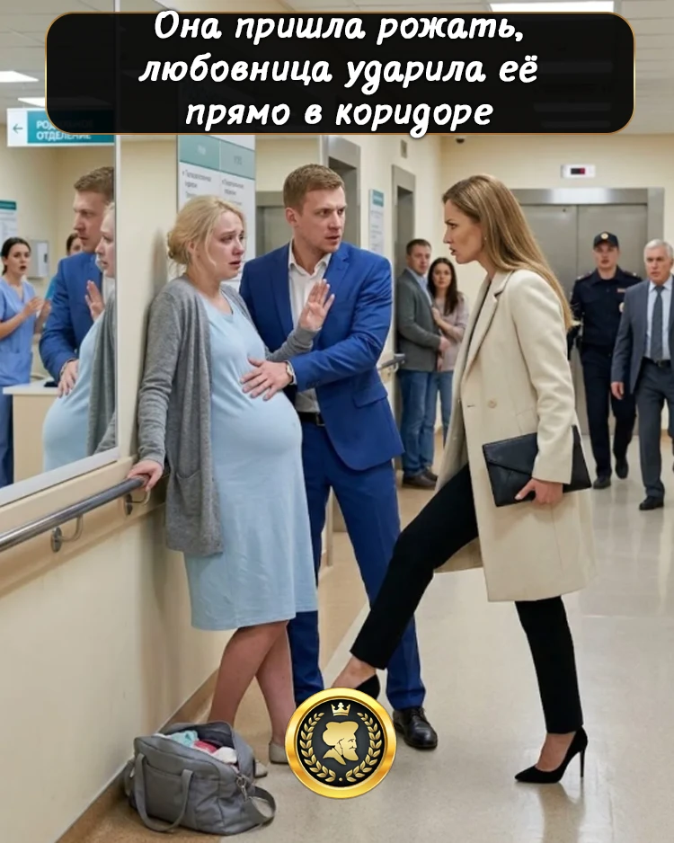 Она пришла рожать, а любовница мужа ударила её ногой прямо в больничном коридоре. Но один телефонный