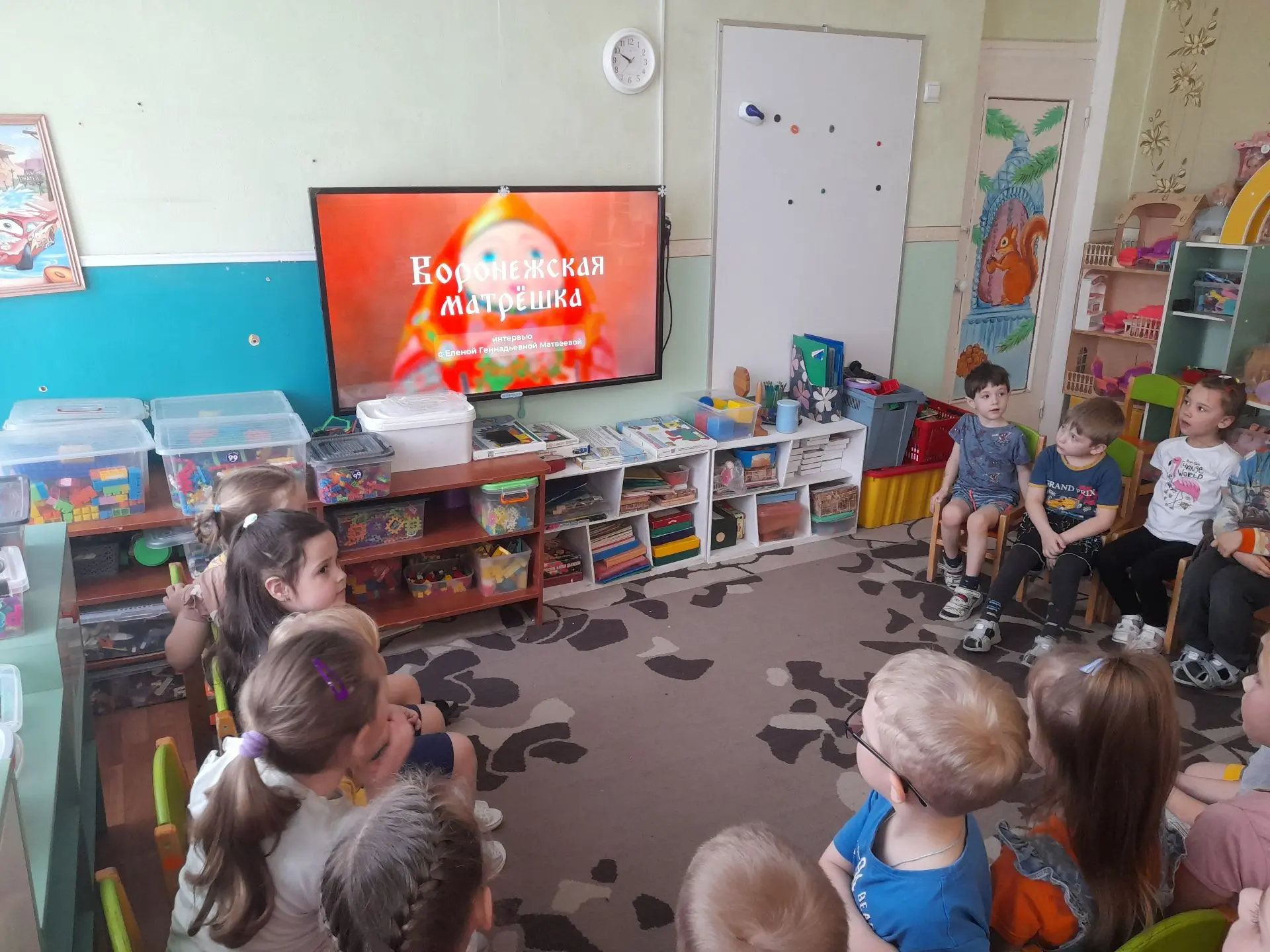 👫В  нашем детском саду с воспитанниками  старшего  дошкольного  возраста  была  провед...