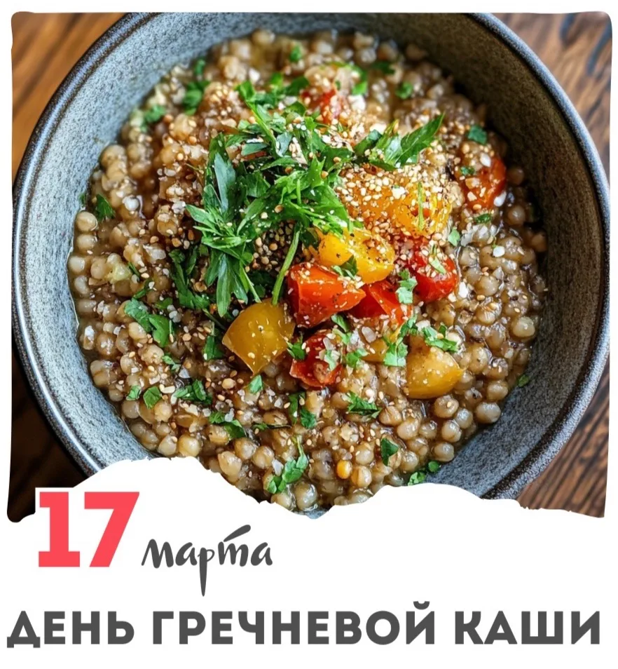17 марта в народном календаре связано с гречневой кашей. 📜Немного истории📜 В этот день Русская право
