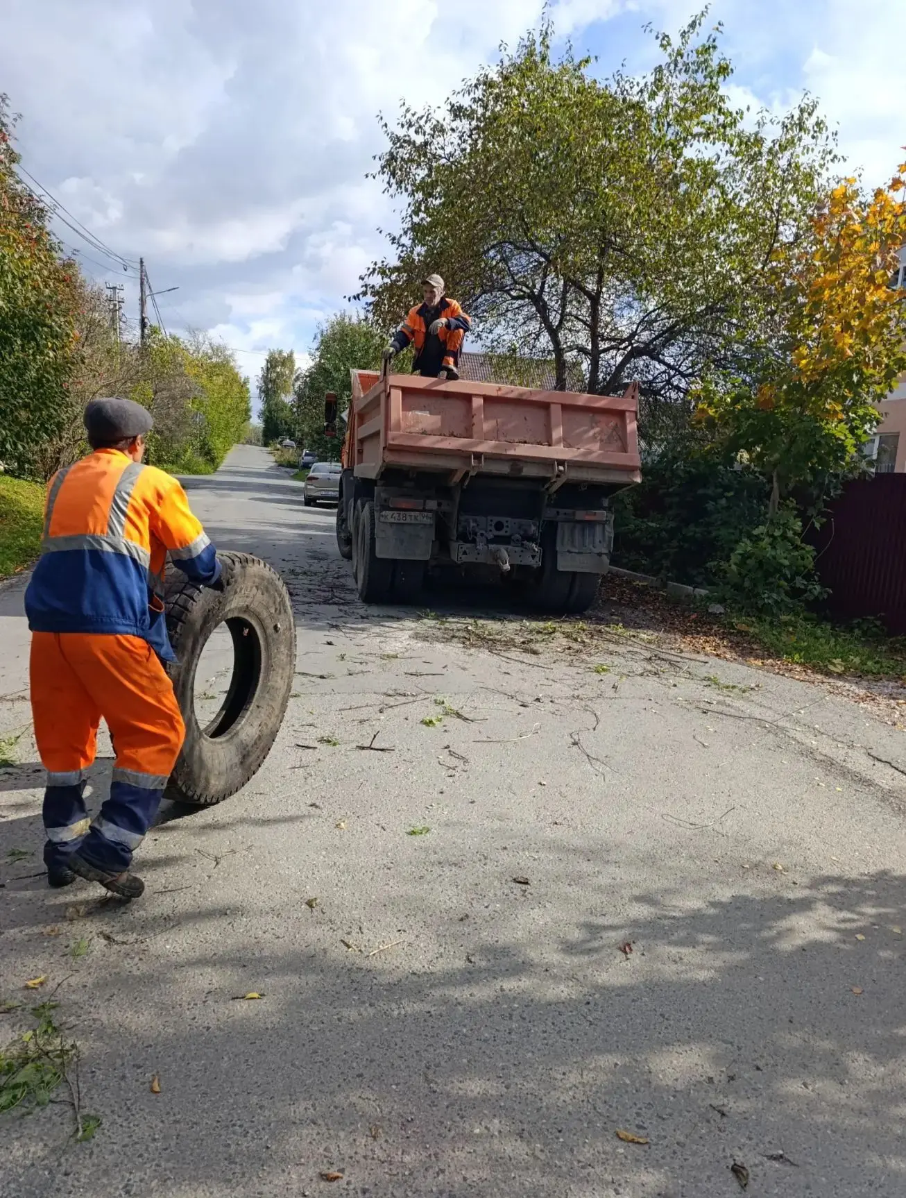 В районе дома 19 по улице Акулова ликвидирована несанкционированная свалка