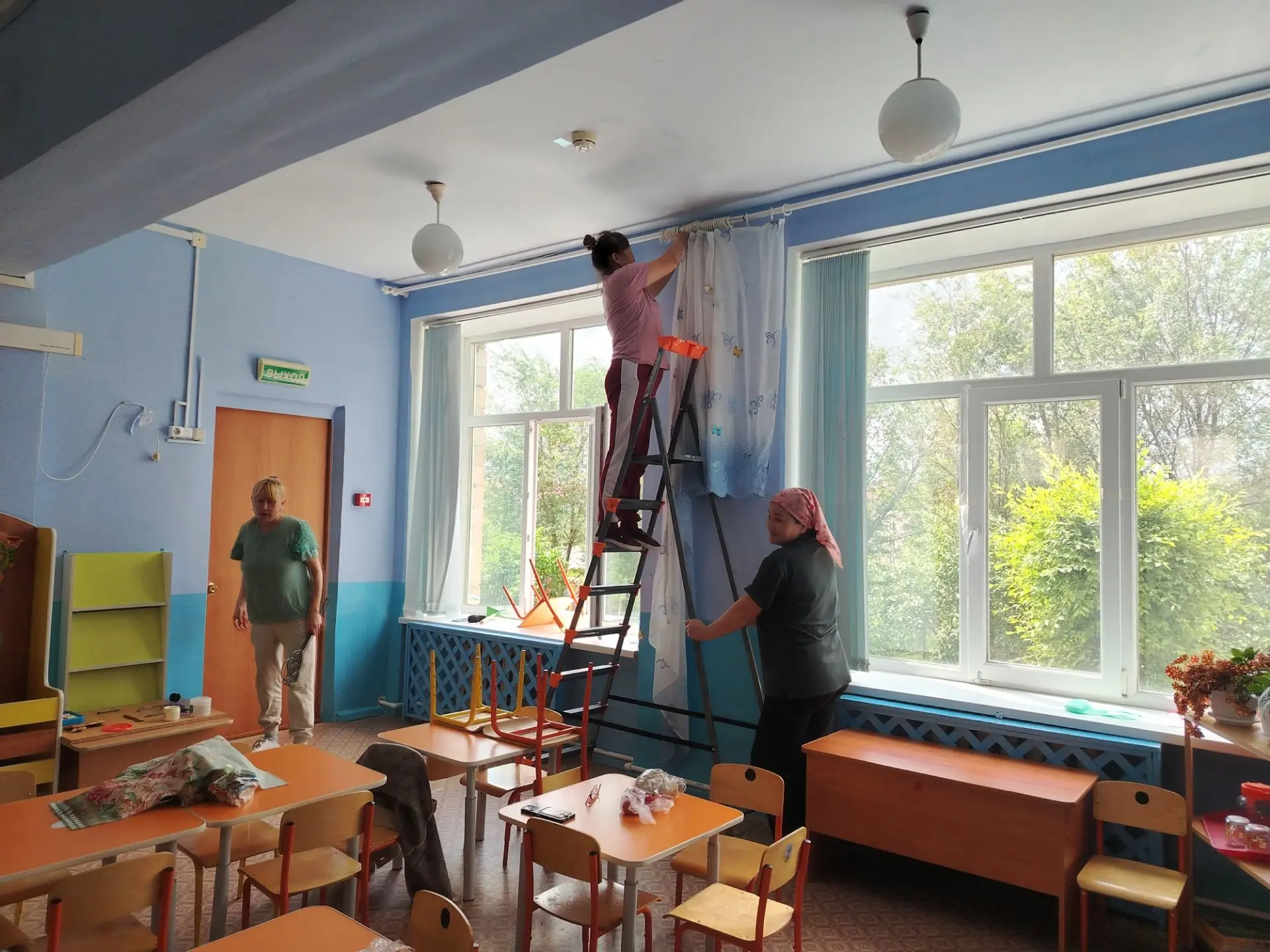 🏗 В нашем детском саду начался ремонт! 🏗