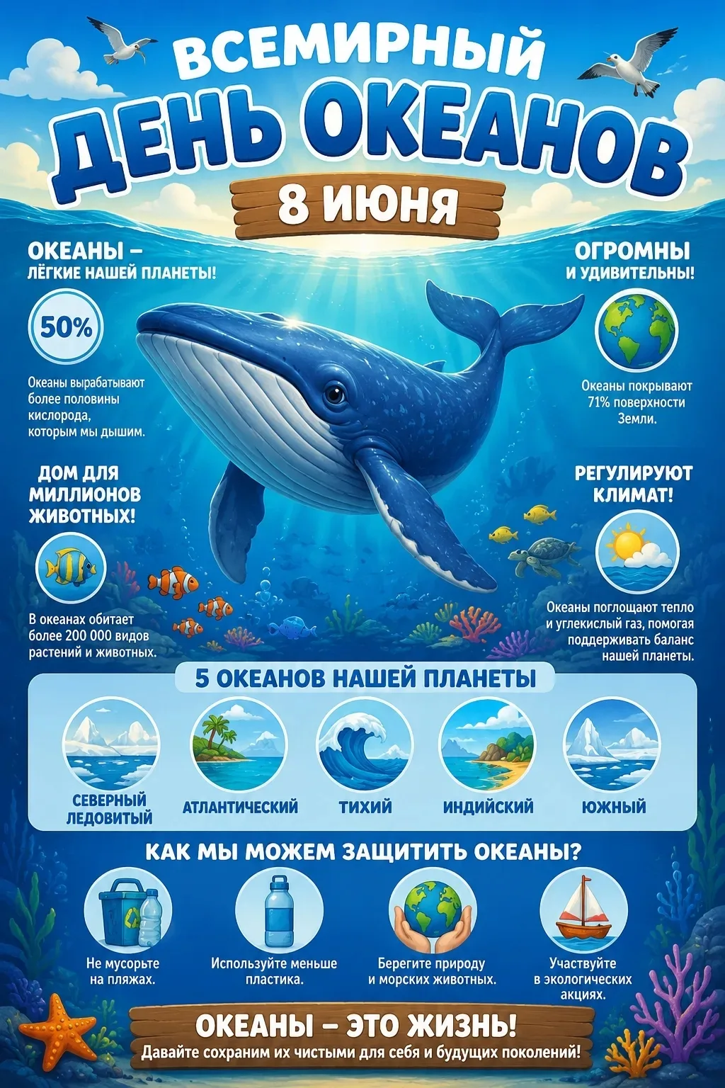 Подводный мир очень красочен, огромен и разнообразен, он таит в себе немало загадок, но...