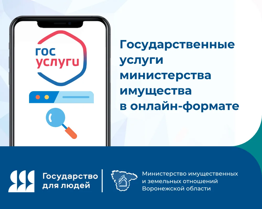 Министерство имущества рекомендует подавать заявления на получение госуслуг министерств...