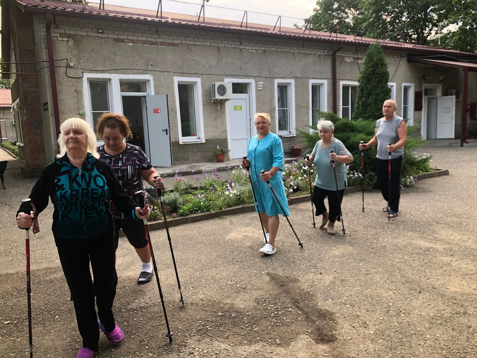 «Движение — это жизнь!»: спортивные будни стационарного отделения Георгиевского центра ...
