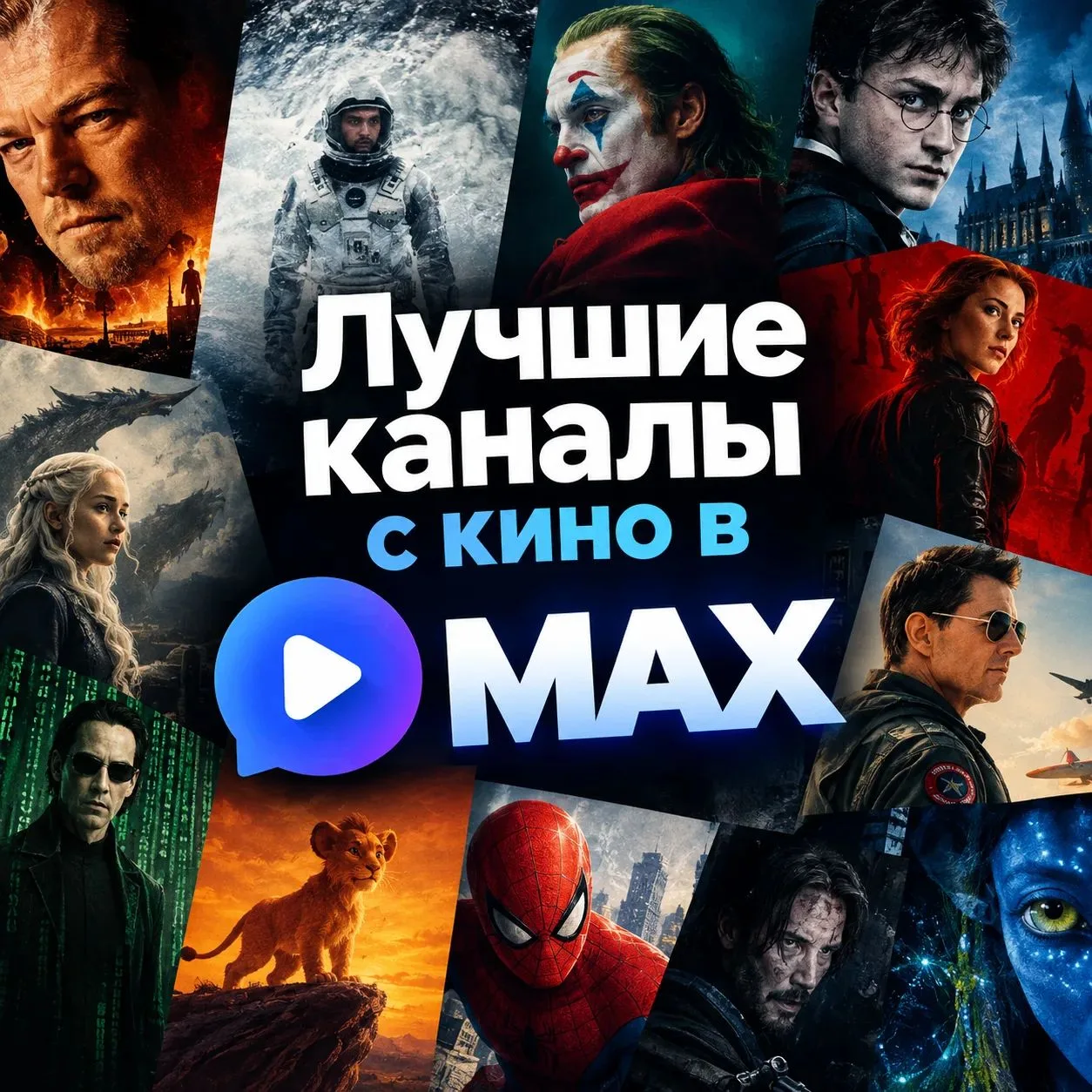 📚 ЛУЧШИЕ каналы в MAX ⤵️