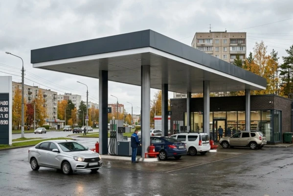 Волонтеры начали регулировать очереди на заправках в Карелии