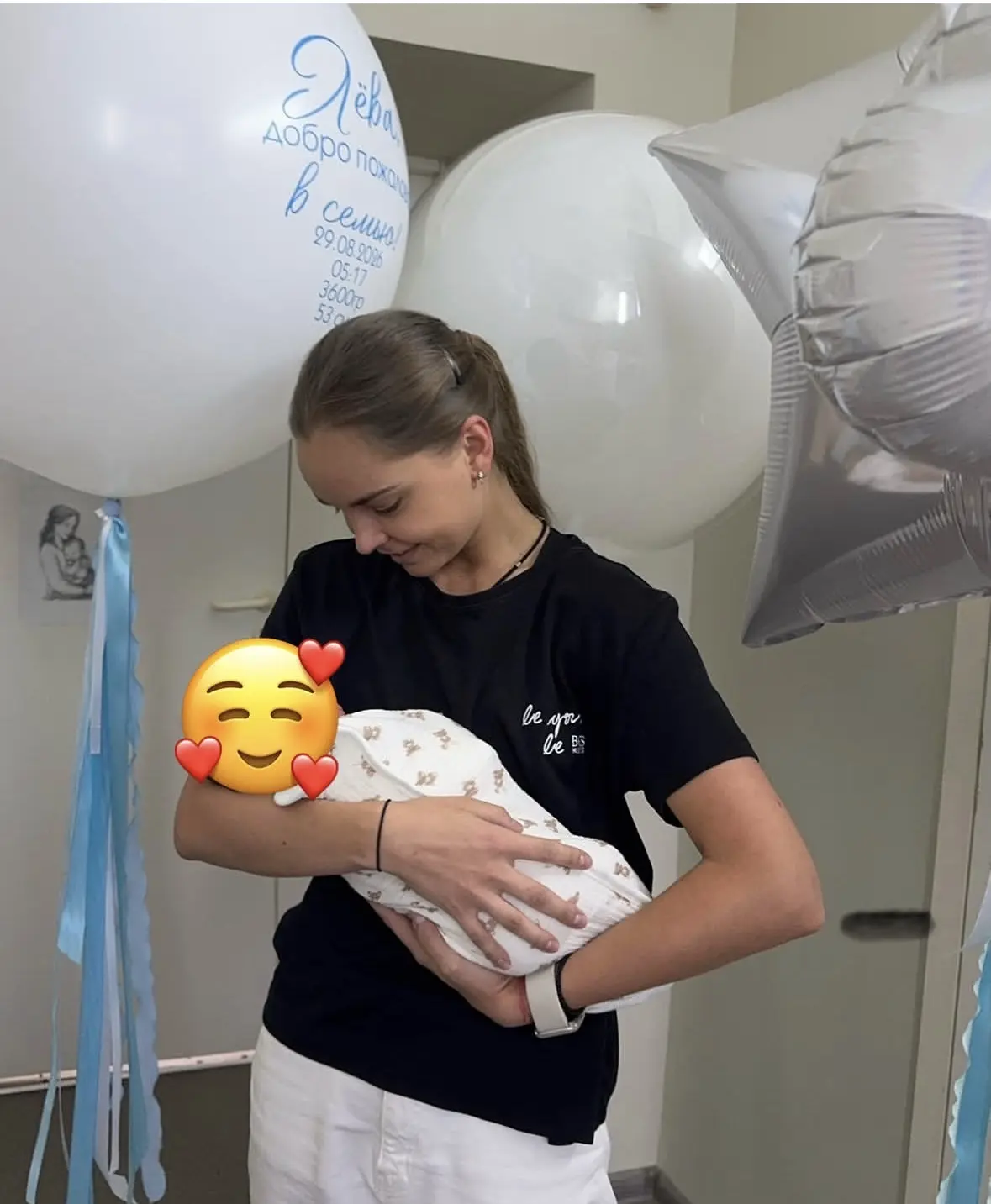 Арина с малышом Дины🥹❤️
