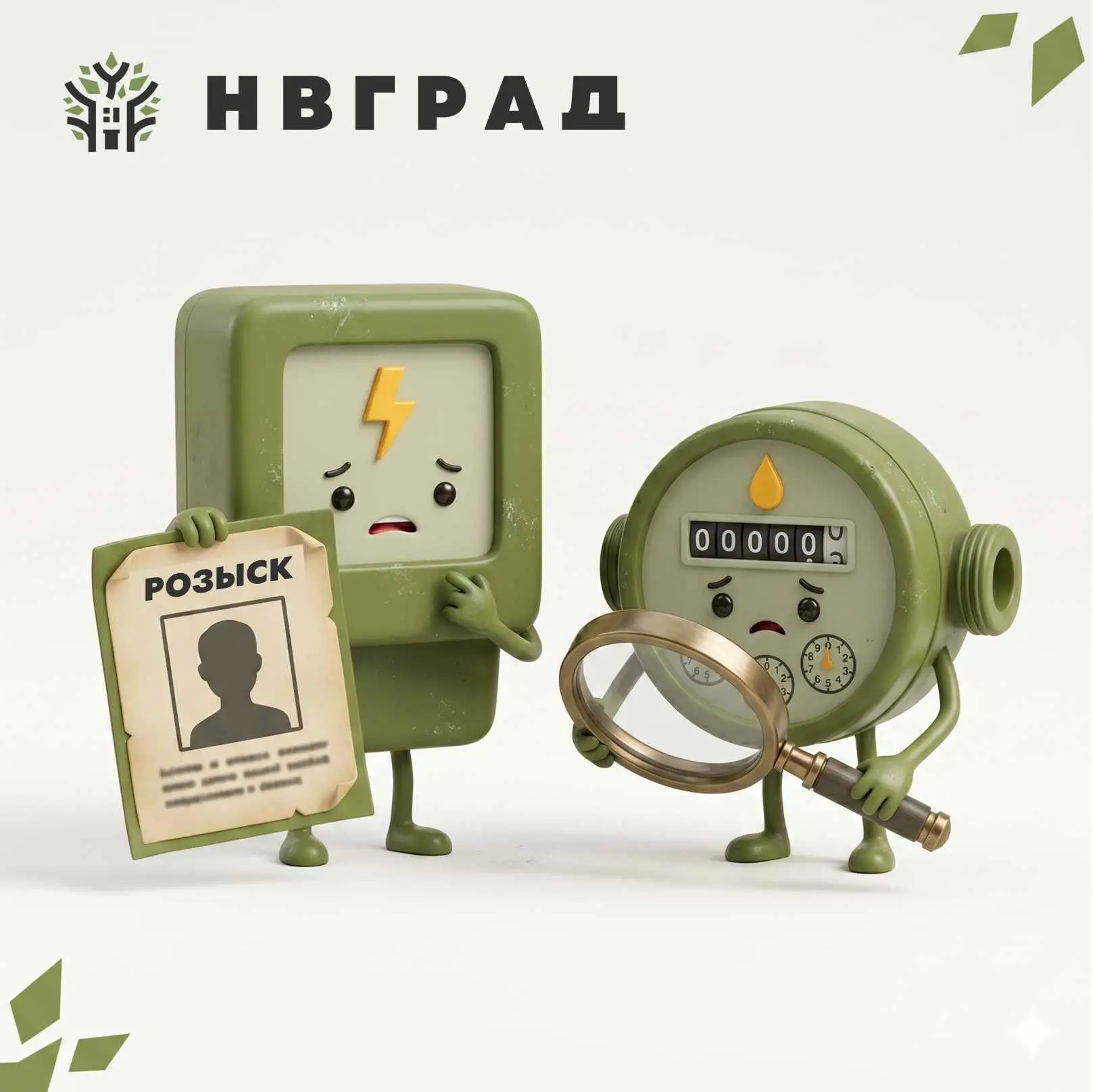 🚨 Ваши счетчики подали на вас в розыск!