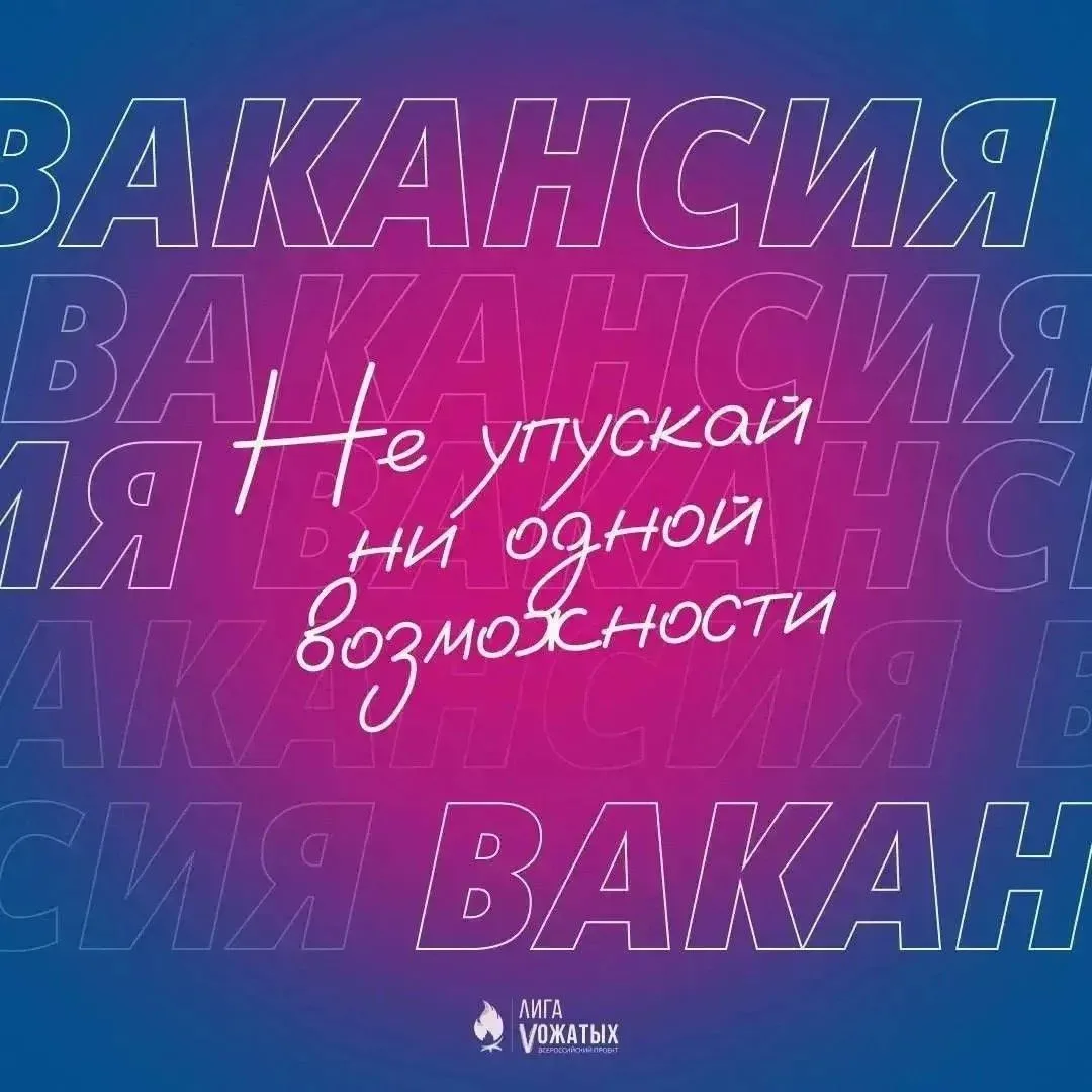 Образовательный проект «Профильная четверть» приглашает вожатых на городскую профильную смену с 3 по