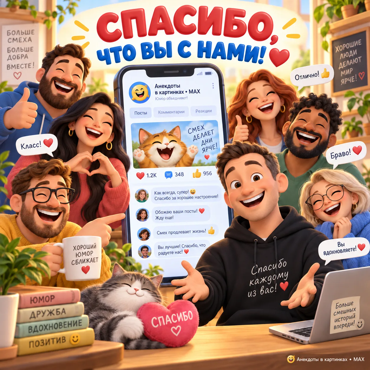Дорогие наши подписчики! ❤️
