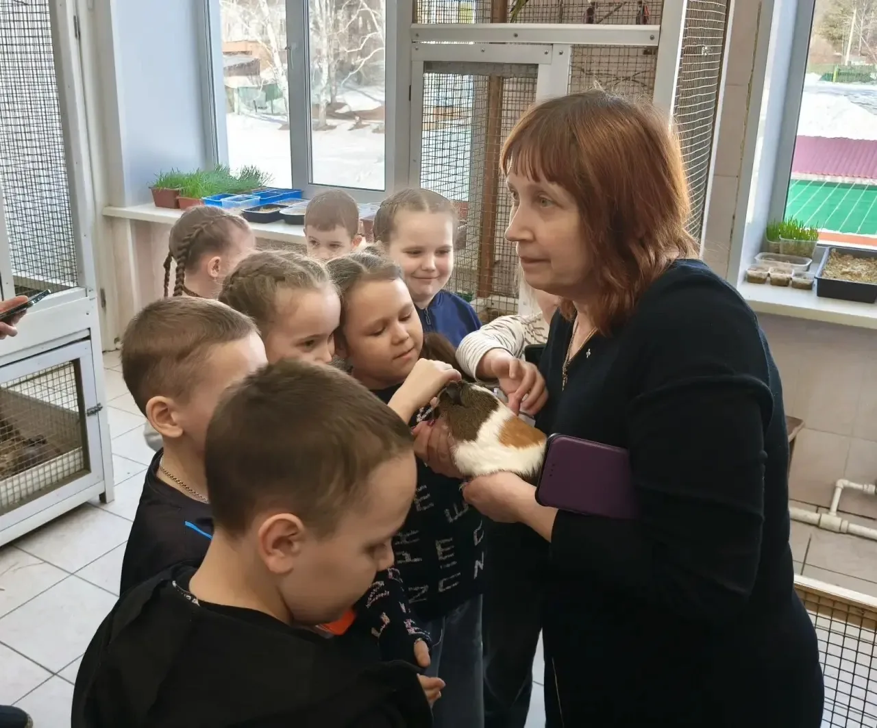 Каникулы с пользой✨  А вы любите животных?🐹 Ребята 1 А класса — не исключение! 31 марта ученики побы