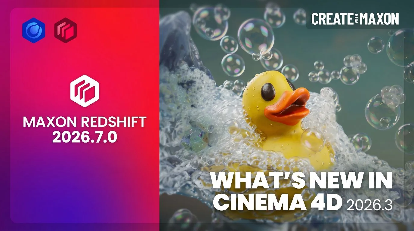 🔥 Maxon обновила Cinema 4D и Redshift