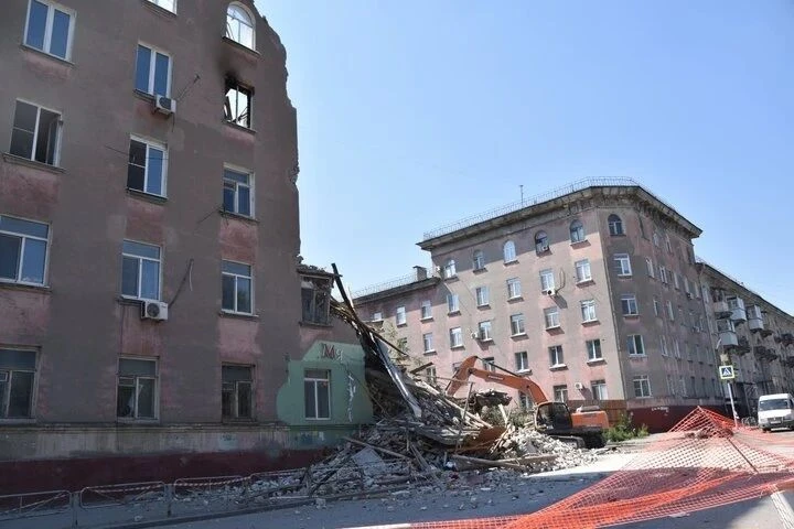 В Саратове снова перекроют ул. Крымскую из‑за обрушившегося дома