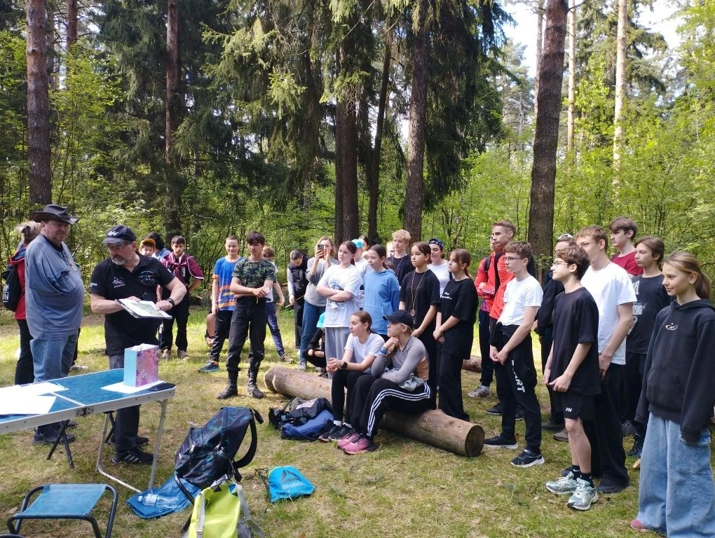 В рамках активной подготовки к общешкольному турслету 13 мая в Прайм-парке прошла тренировка по спор