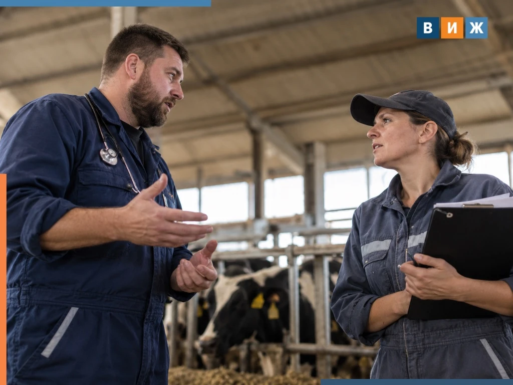 🐮У ветврача болеют коровы. У зоотехника падают надои. Коровы, что характерно, одни и т...