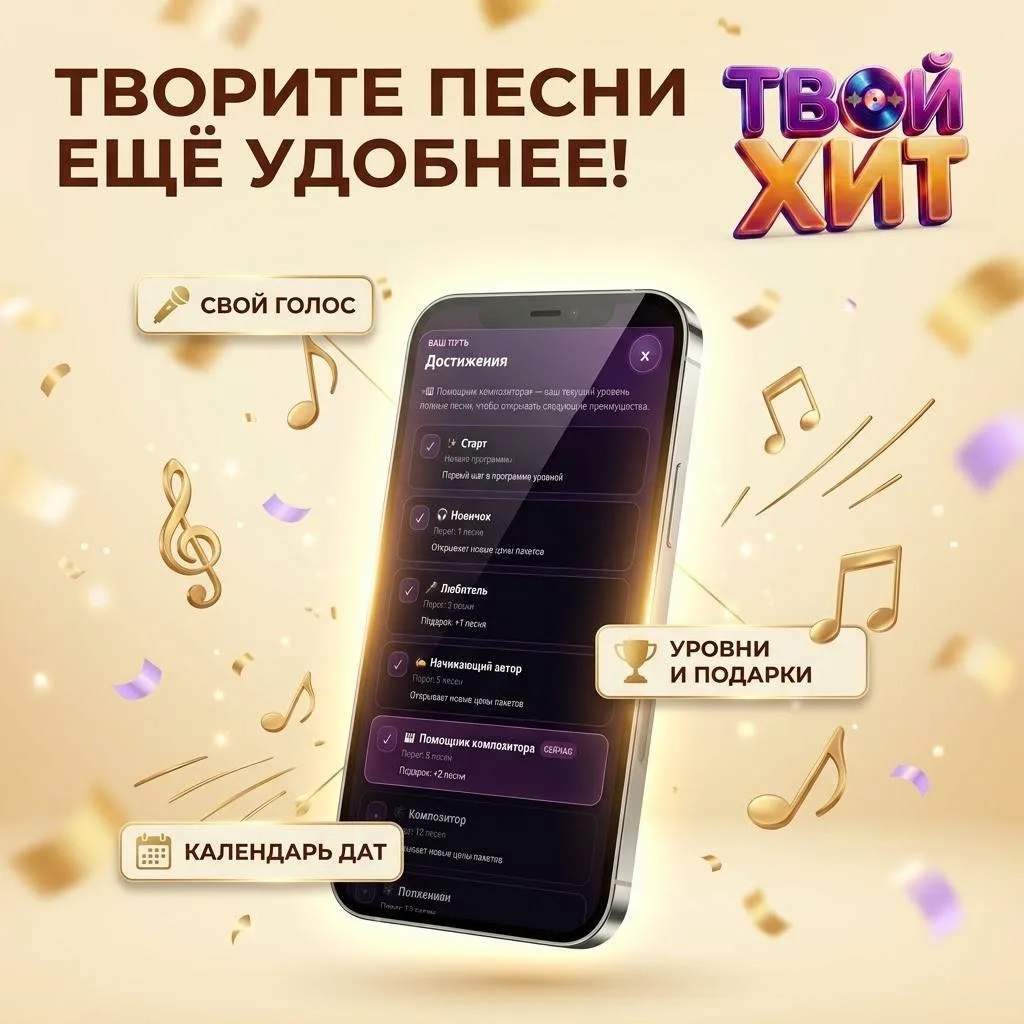 🔥 Свершилось! «ТВОЙ ХИТ» теперь ПРИЛОЖЕНИЕ — и оно уже здесь, в МАКС.
