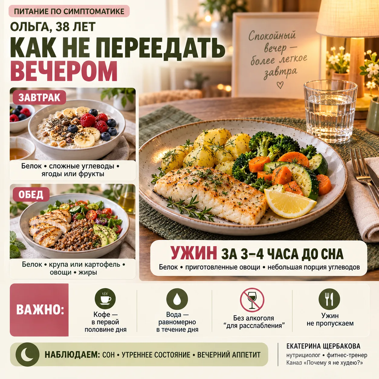 ПИТАНИЕ ПО СИМПТОМАТИКЕ