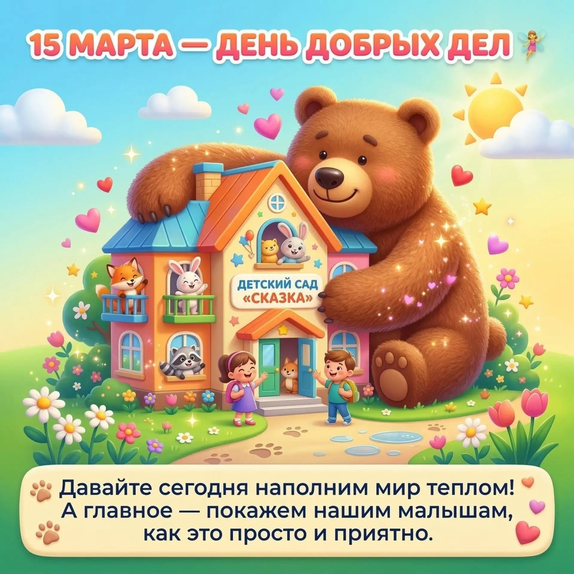 15 марта — День добрых дел!