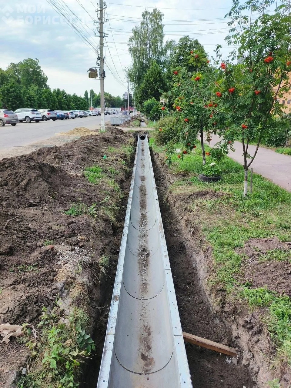🚧 На улице Свободы в Борисоглебске прокладывают новую ливневку.

Работы идут на участке между улица