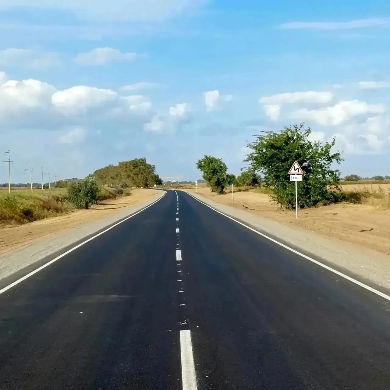 Дорога в Курском округе стала безопаснее благодаря нацпроекту