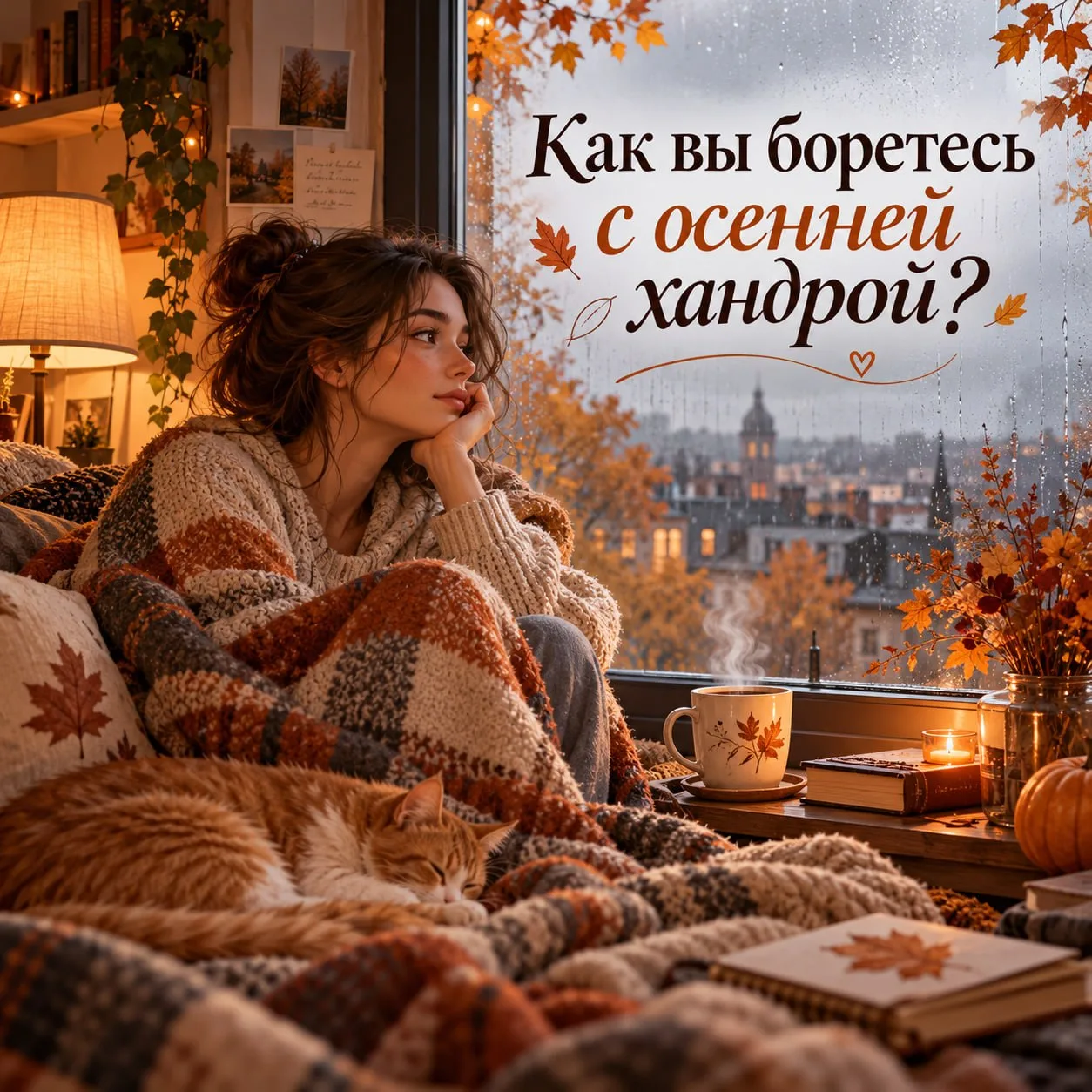 🍂 Осень радует яркими листьями и особенной атмосферой, но вместе с пасмурной погодой и...