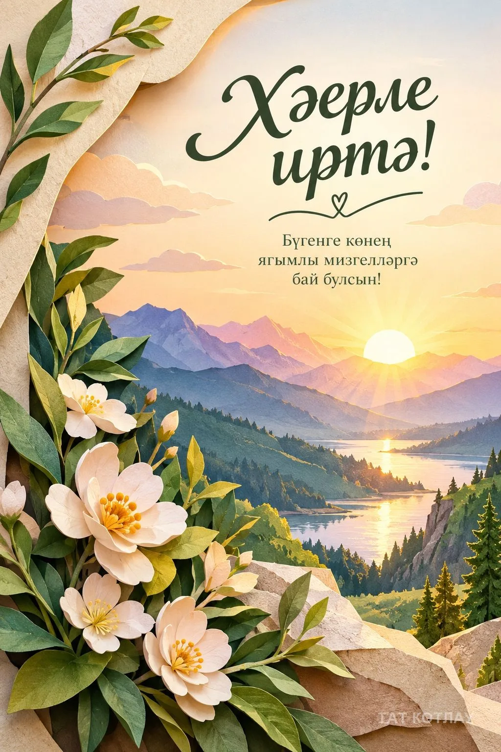 👍 Хәерле иртә
