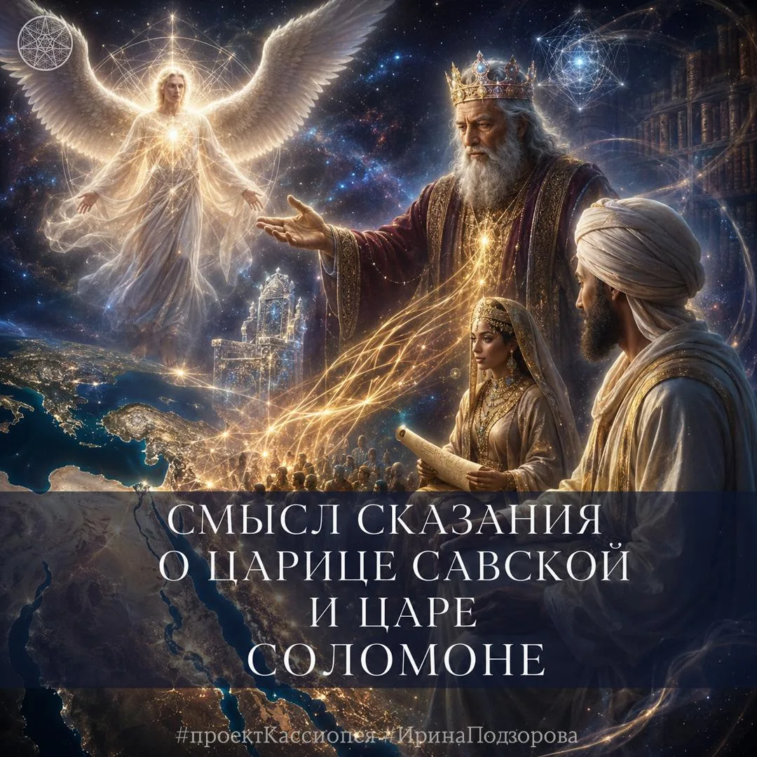 Апшетарим про смысл сказания о царице Савской и Соломоне.