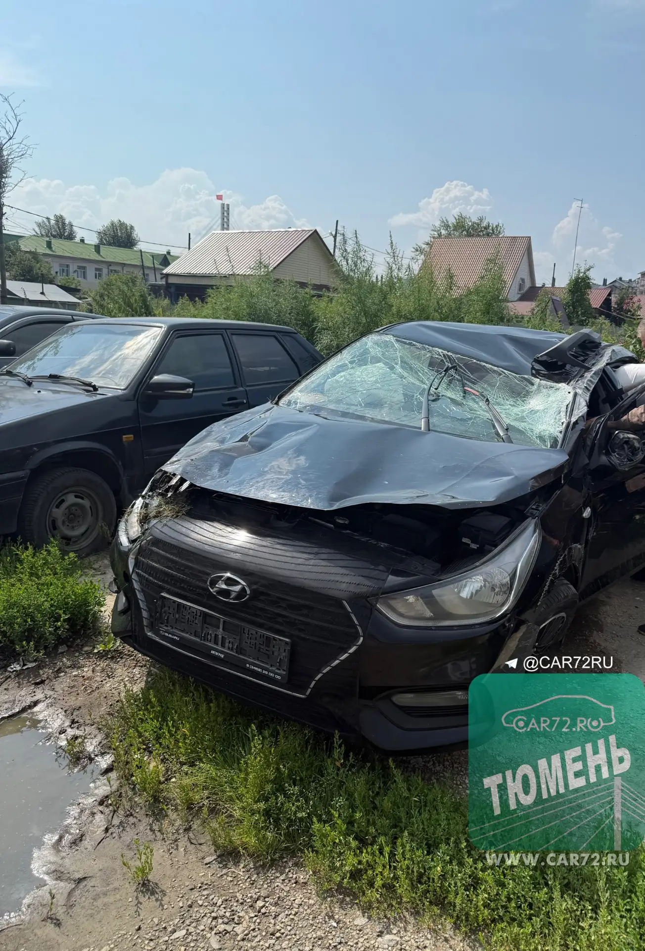 Помните ДТП, где Hyundai такси вылетела на кольцо 50 лет Октября - Мельникайте.