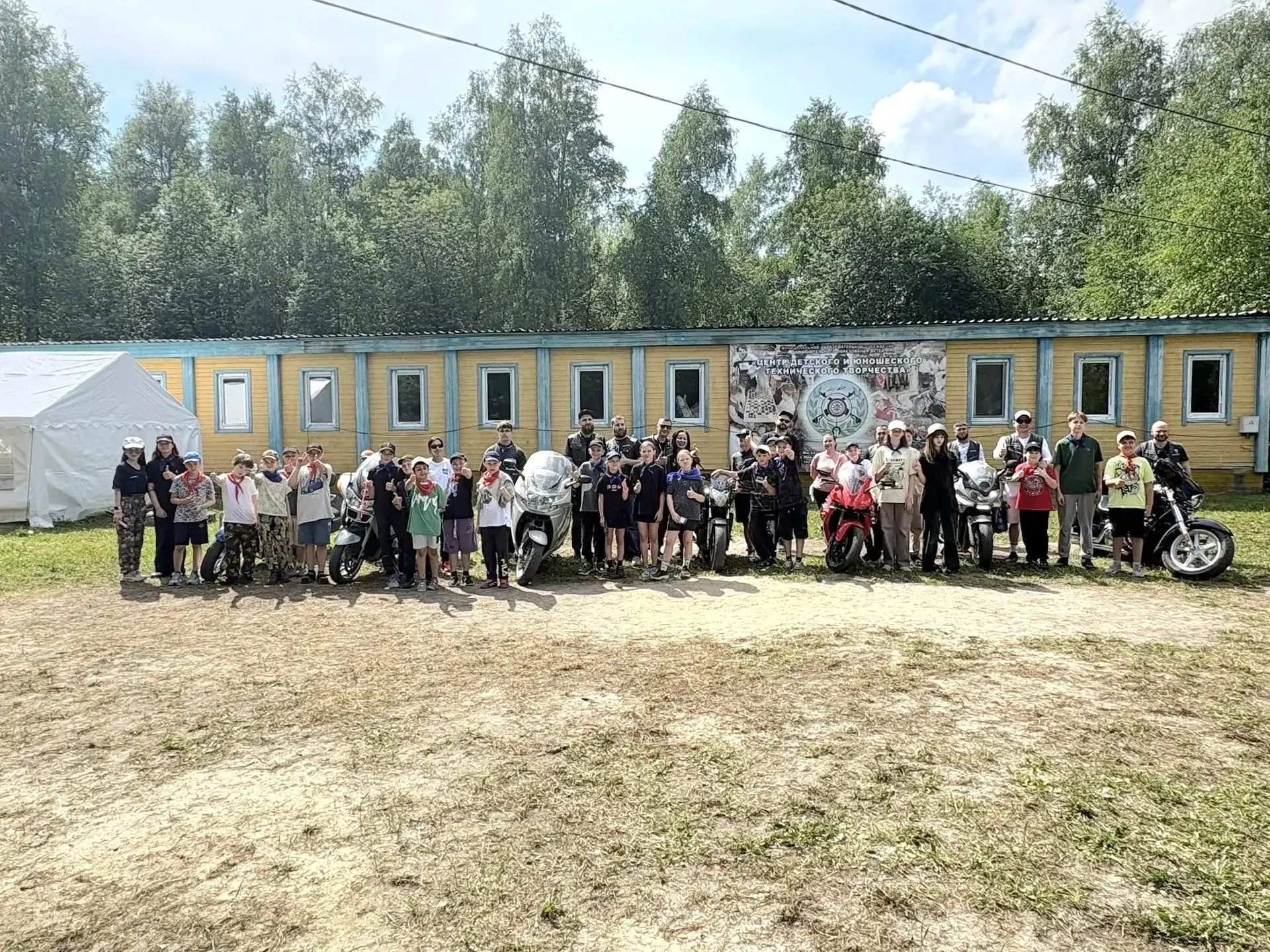 🏍️ В лагере «Новая волна» прошёл мотопраздник от клуба THE HOOLIGANS MC и Сургутского Мотосообществ