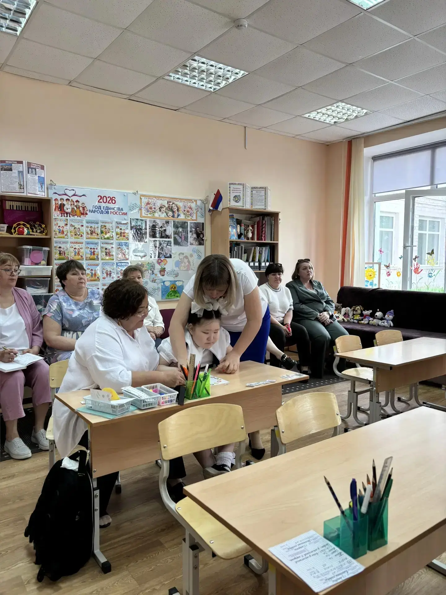 Подведены итоги первого года работы ресурсного класса в санаторной школе-интернате № 4 Оренбурга  Це